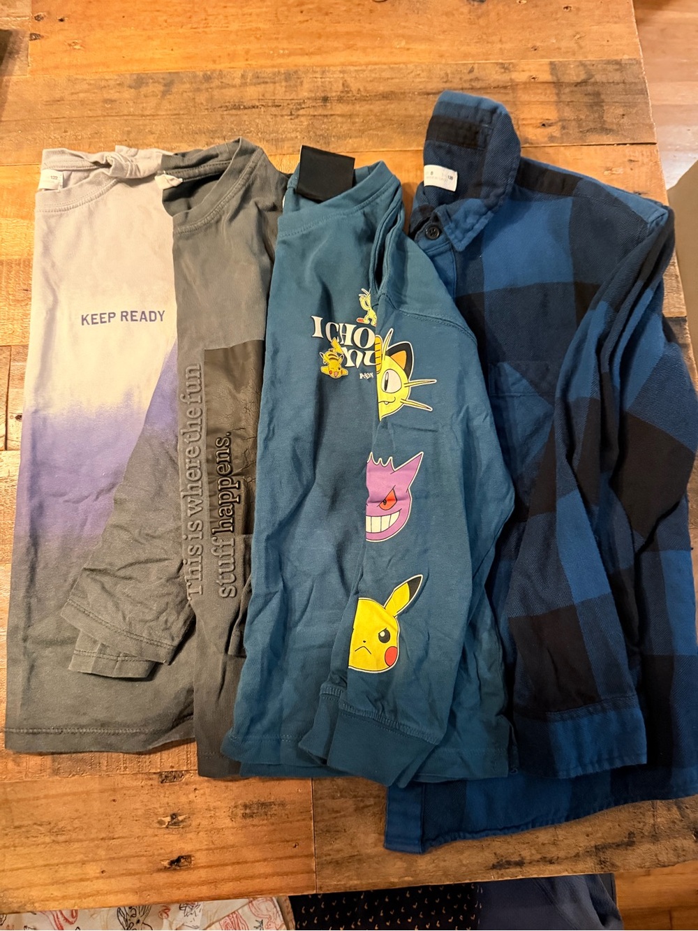 Zara boys lot 4 pieces long sleeve size 6-8